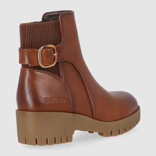 Botines - Cuero - Tacón: 5 cm