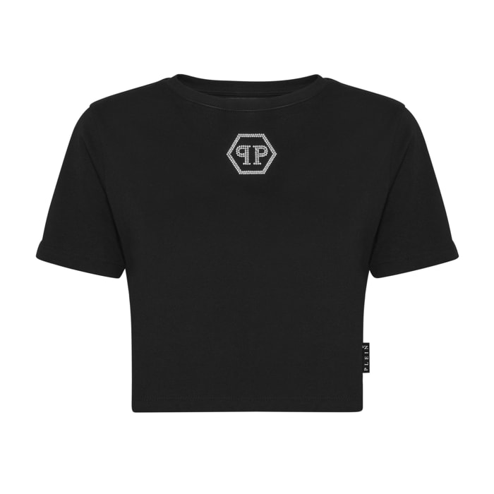 PHILIPP PLEIN Camiseta de cuello redondo HEXAGON