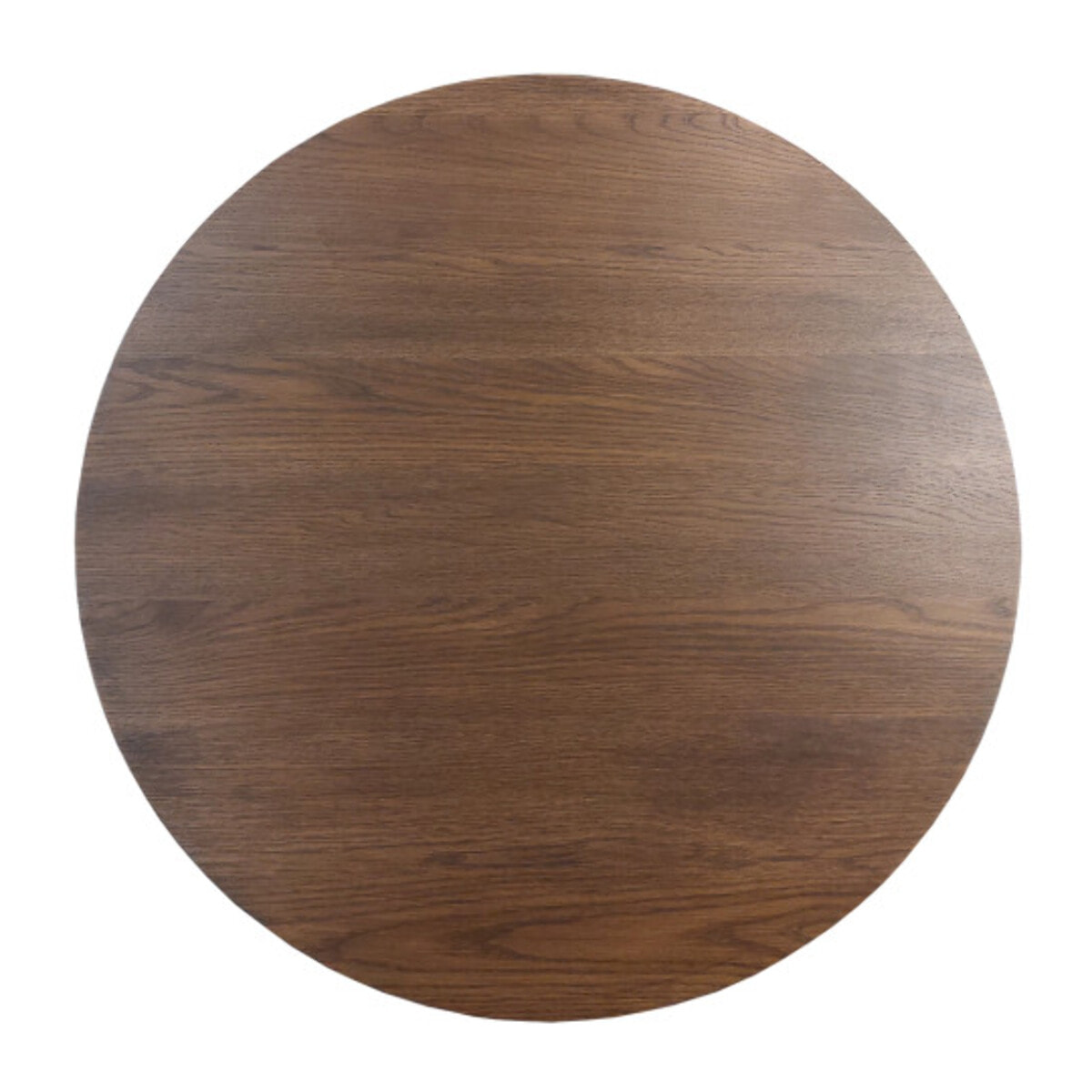 Table basse ronde en bois marron ou noir diam. 90cm - ANGEL