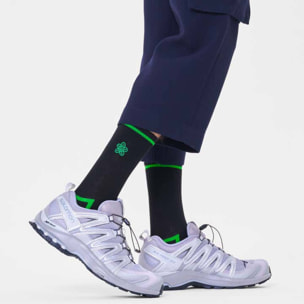 Calcetines 3/4 squiggly flower