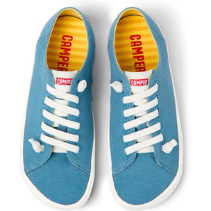 CAMPER Peu Rambla Vulcanizado - Zapatillas Sneakers Azul Mujer