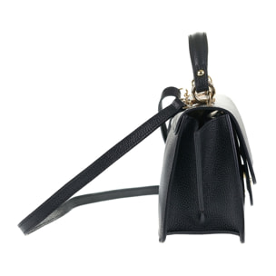 Borsa a mano da donna Made in Italy - Modello Elora Nova - 100% pelle - 23.5 x 15.0 x 10.0 cm