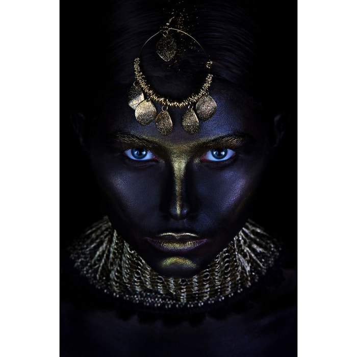 Tableau d'art gold queen Tableau alu Dibond