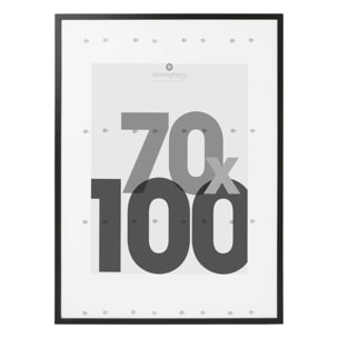Cadre photo bois "Eva" noir 70x100cm