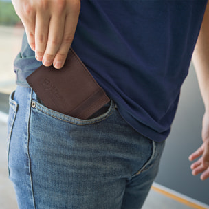 Cartera Hombre Piel Lois Atlanta Marron