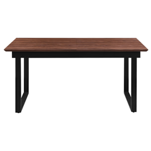 Tavolo allungabile da pranzo 160-240x90x76h cm con top in noce - Henry