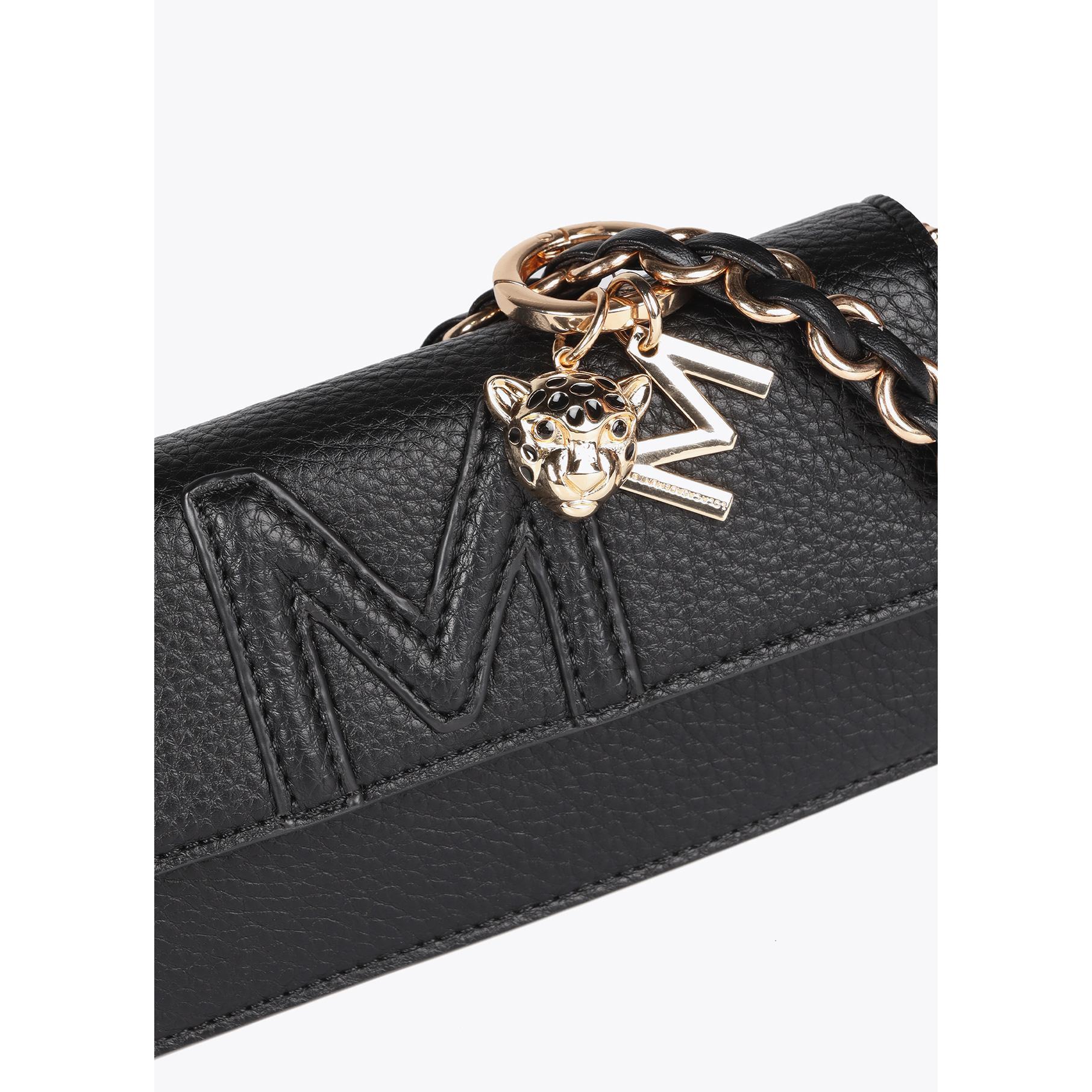 Bandolera Effecto Pelle Inciso con M