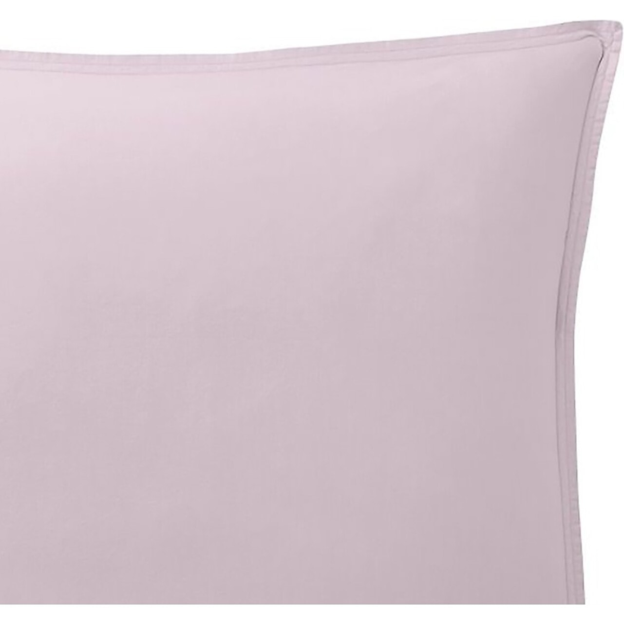 Paire de Taies D'oreiller 100% Percale De Coton 80fils Tourterelle