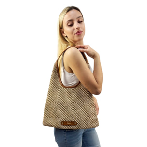 Borsa a spalla Cheval Firenze Saint Tropez Cuoio