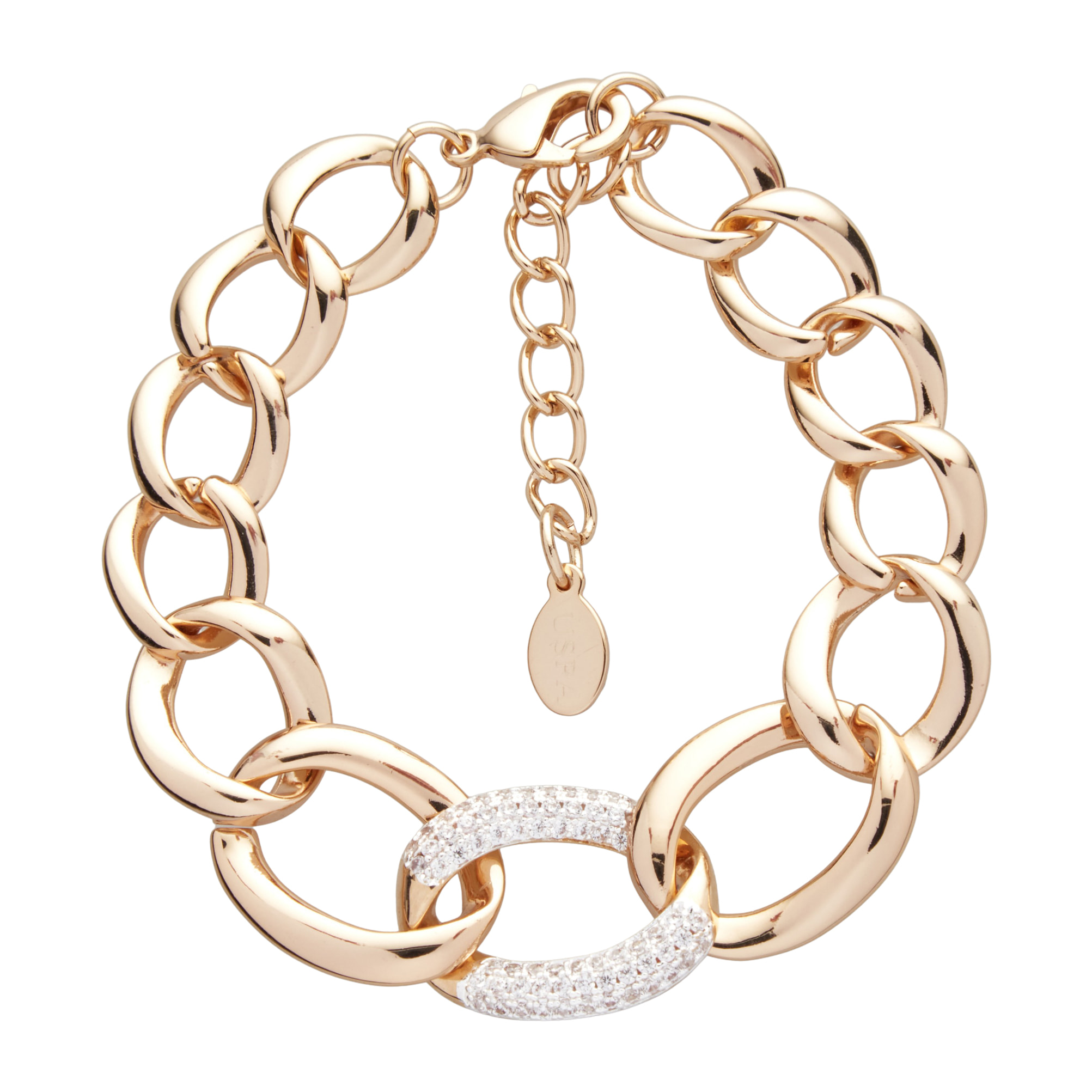 Bracciale U.S. Polo Assn. In metallo placcato oro