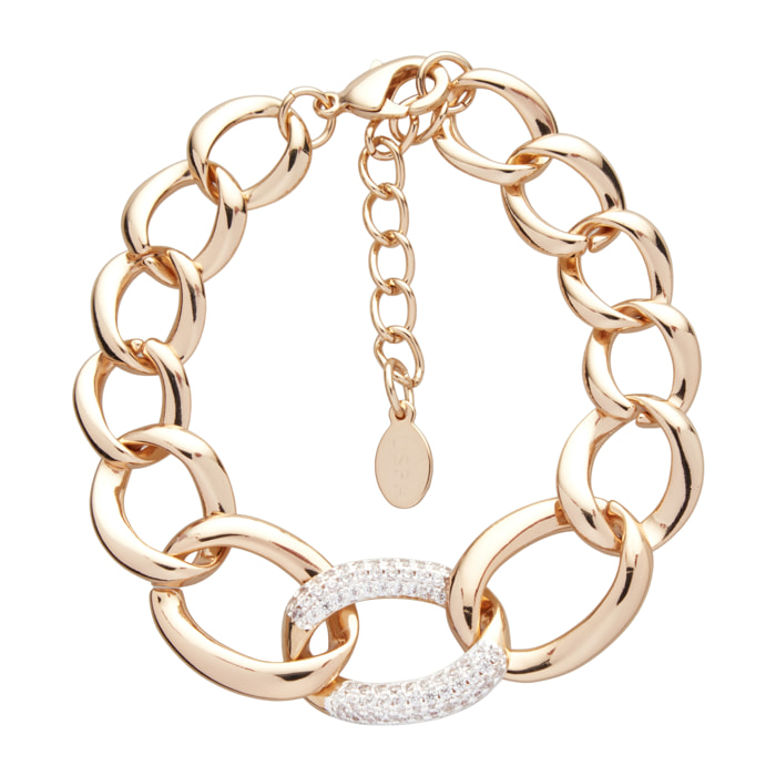 Bracciale U.S. Polo Assn. In metallo placcato oro