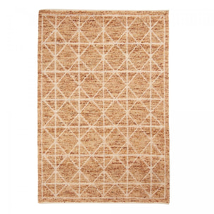 Tapis kilim fait main motif géométrique POPE
