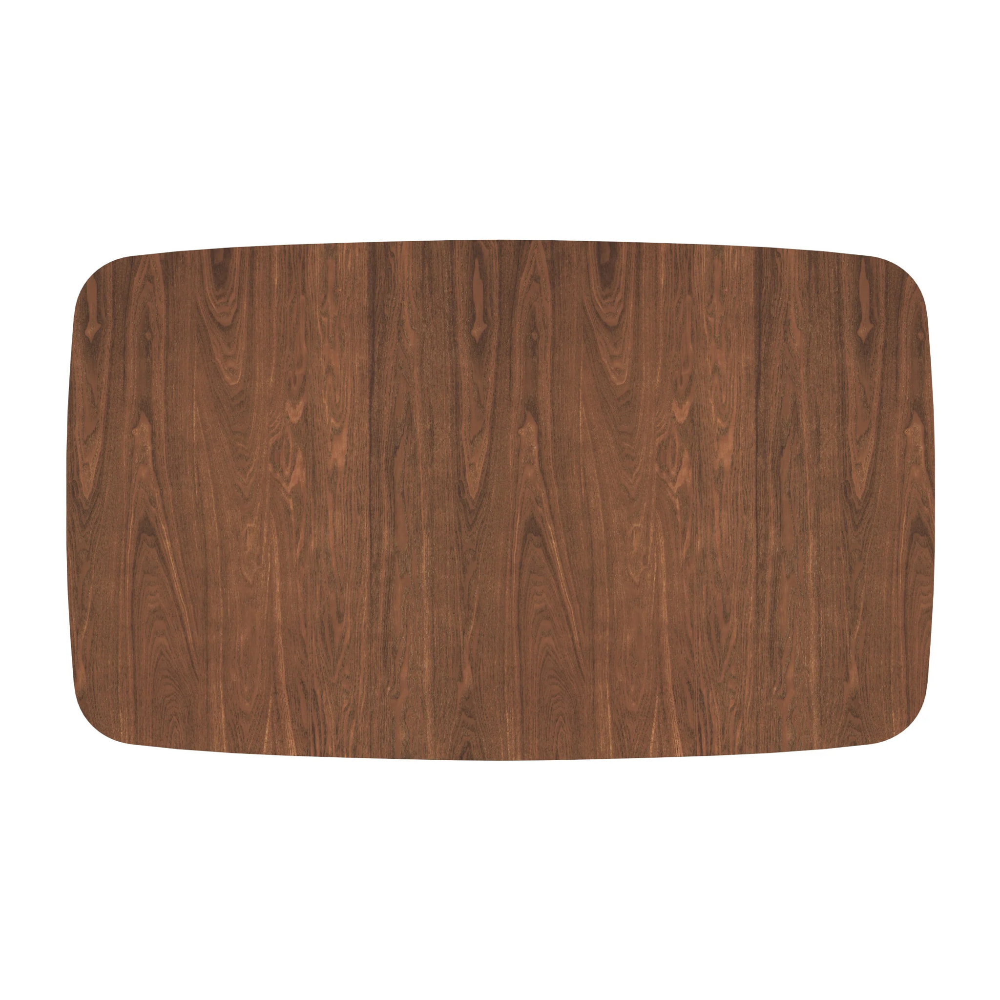 Table rectangulaire 4/6 personnes extensible en bois foncé 150/180 cm - Oman