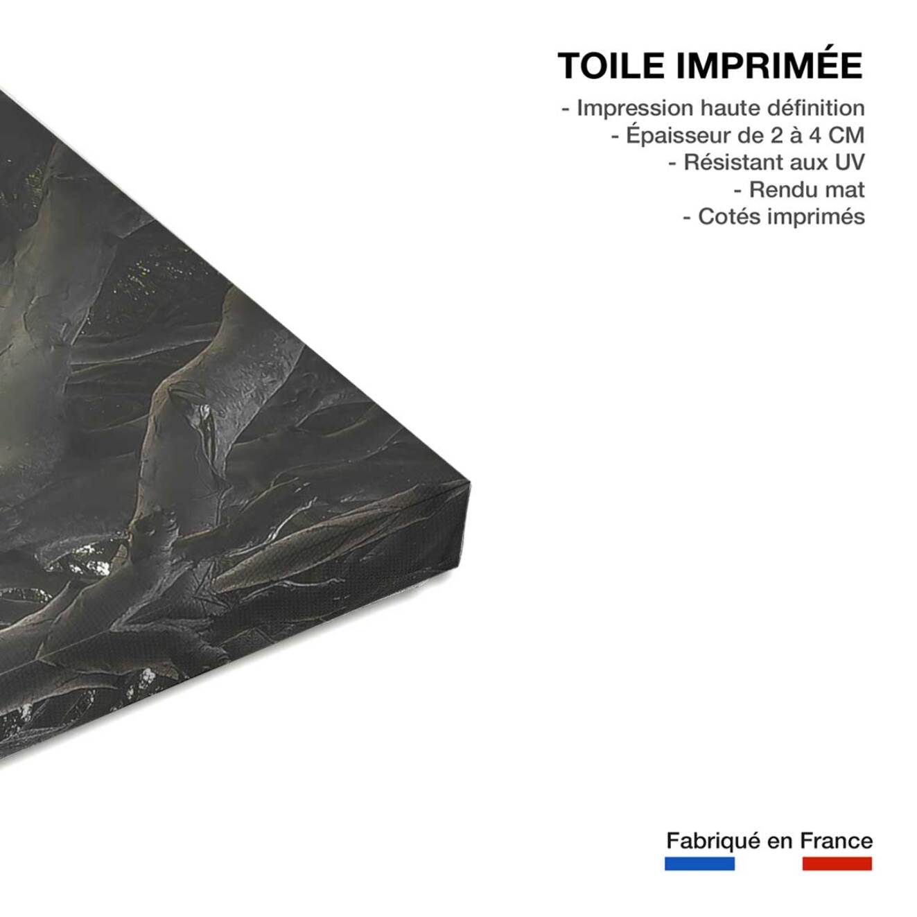 Tableau route de l'irréel Toile imprimée