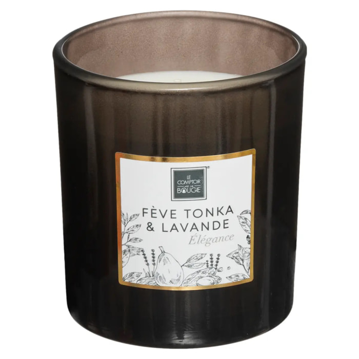 Bougie parfumée "Mael" - tonka & lavande 190g