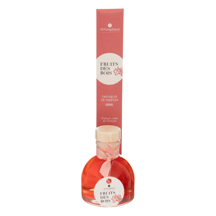 Diffuseur de parfum Izor 50ml verre fruits des bois
