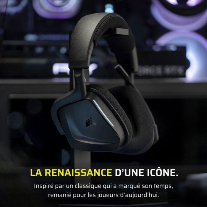 Casque gamer CORSAIR VOID ELITE V2 SANS FIL Carbon