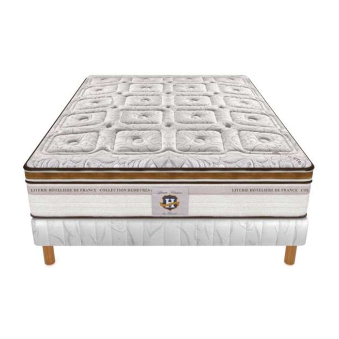 ENSEMBLE Renaissance - Matelas 2 places + 1 Sommier
