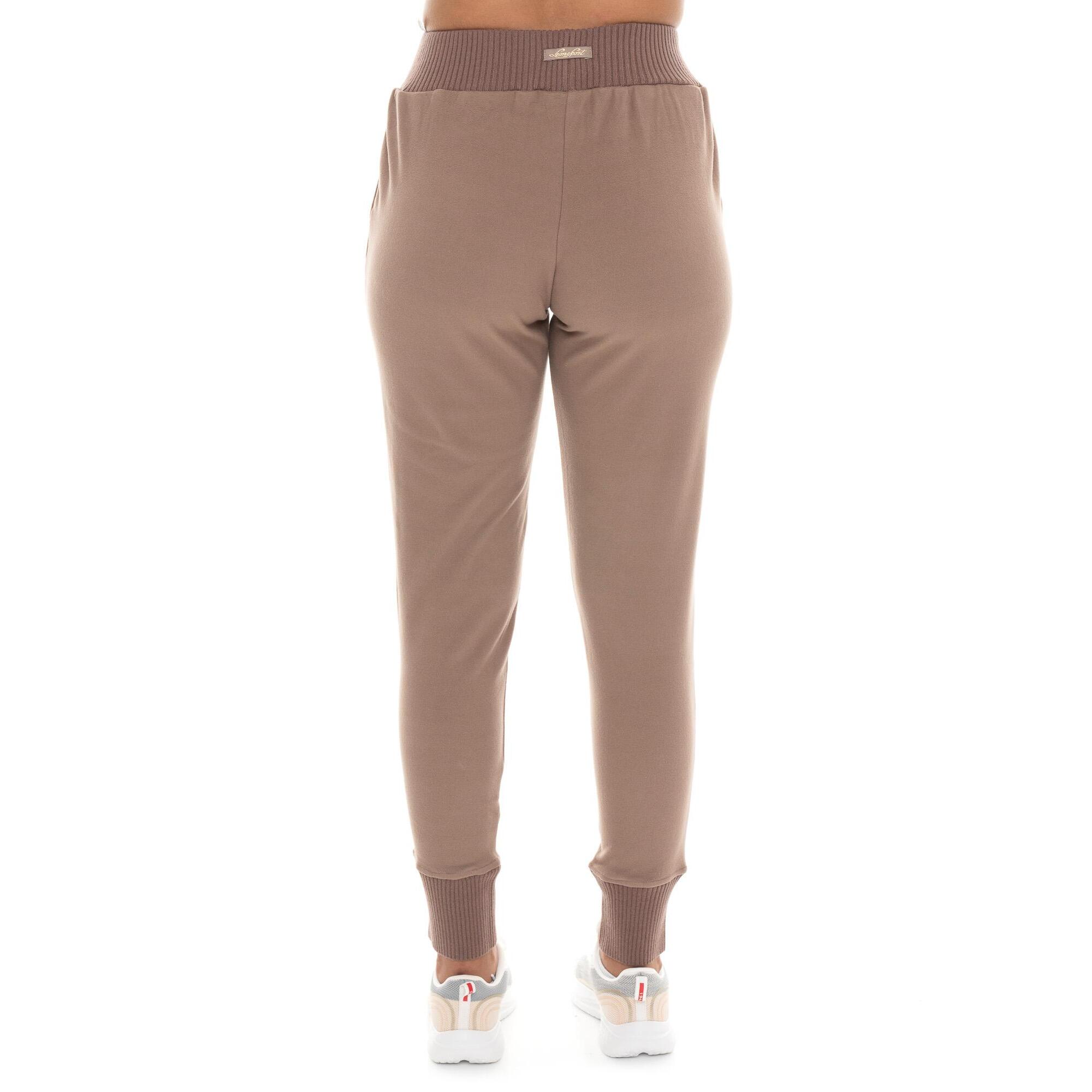 Pantalone invernale da donna con inserti in maglia Leone 1947 Warm Touch