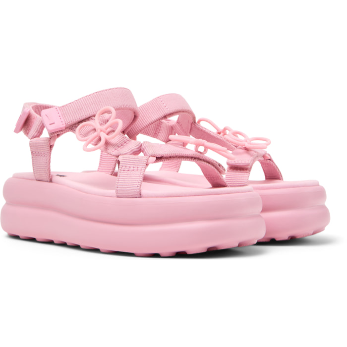 Sandalias - CAMPER Pelotas Flota Up Twins - Rosa - Textil técnico