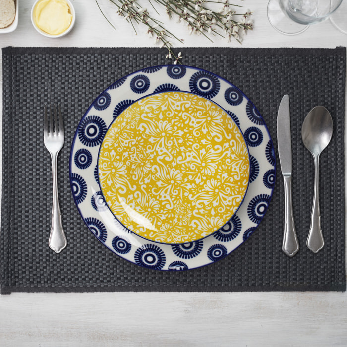 Lot de 6 assiettes creuses, SABAE