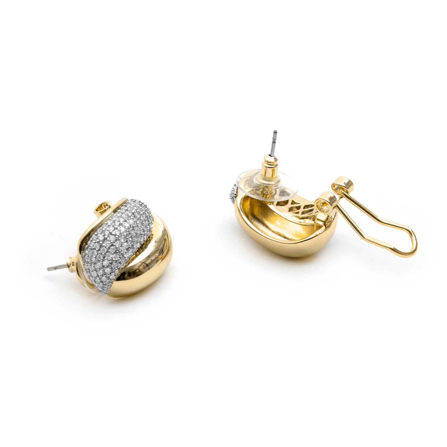 Pendientes Marin acabado oro amarillo 18k