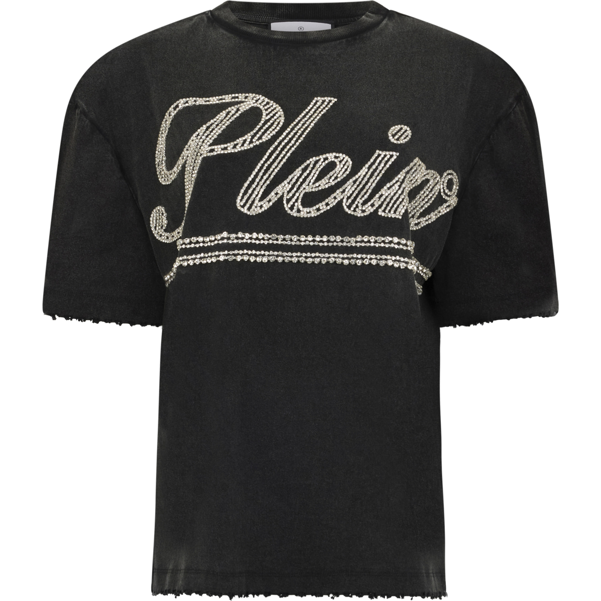 PHILIPP PLEIN Man Fit T-Shirt Strass Signature