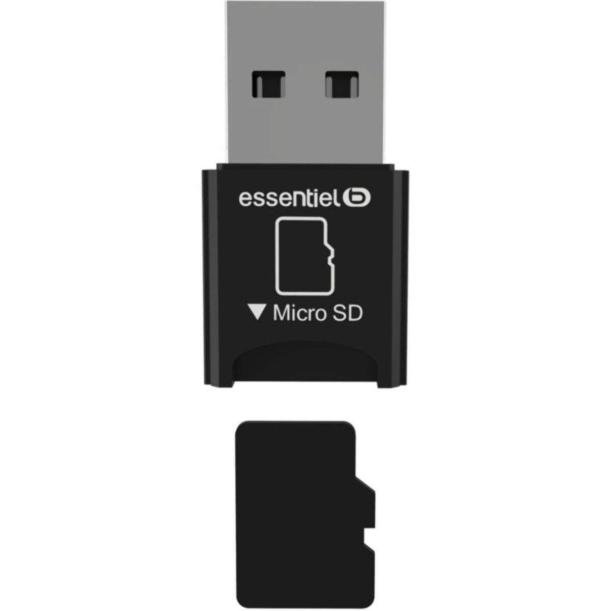 Lecteur de carte mémoire ESSENTIELB Lecteur de cartes MicroSD