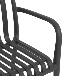 FAUTEUIL PP EMP ANTHRACITE