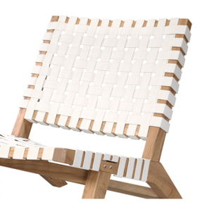 Fauteuil de jardin Tao blanc