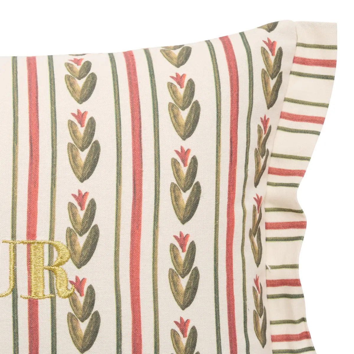 Coussin Mona rectangulaire 30x50cm blanc