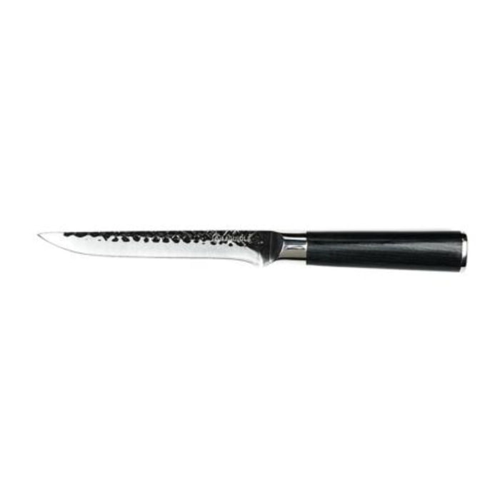 Couteau à désosser noir 29cm avec étui - "Sen"