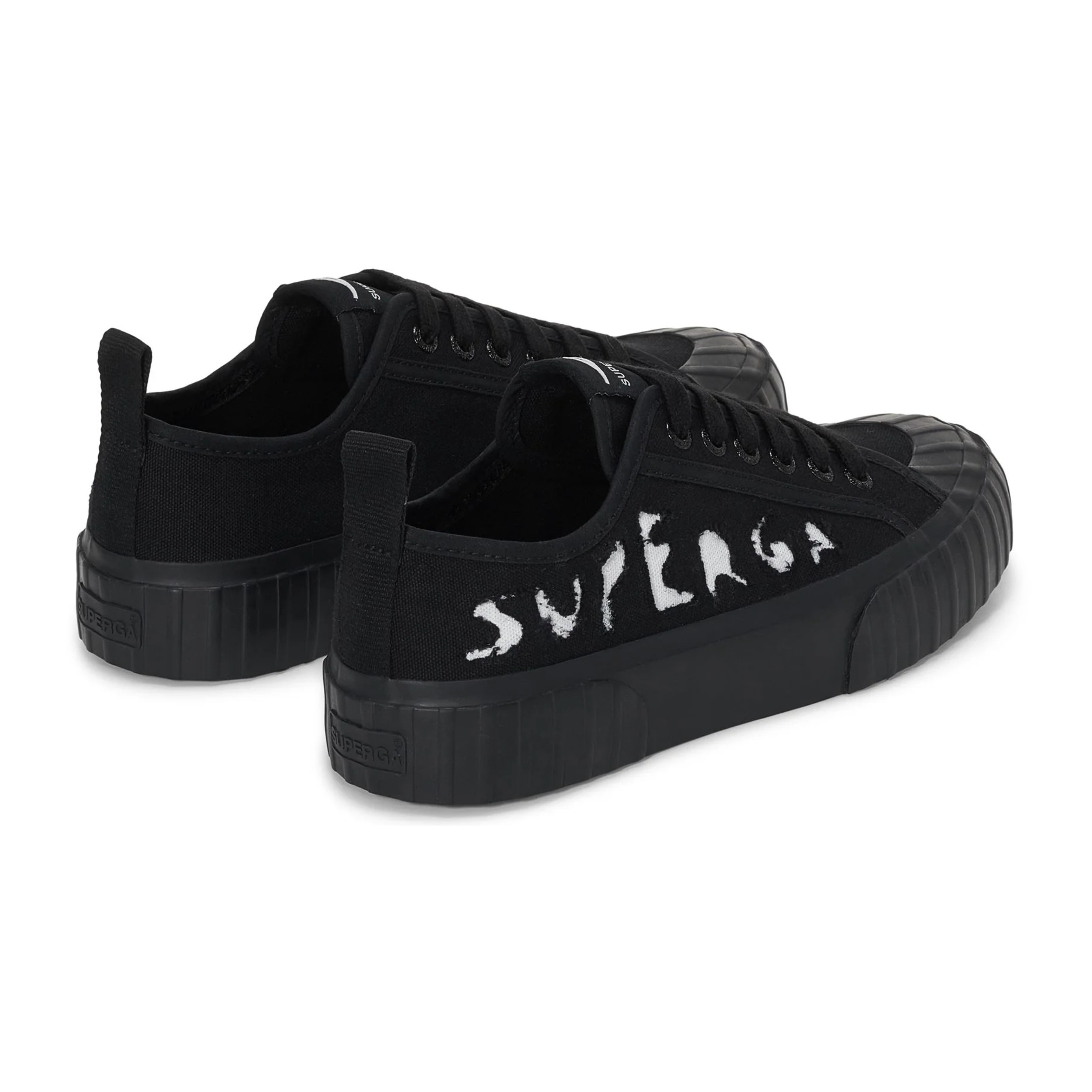 Sneakers Superga Donna Nero 2630 RIPPED LOGO