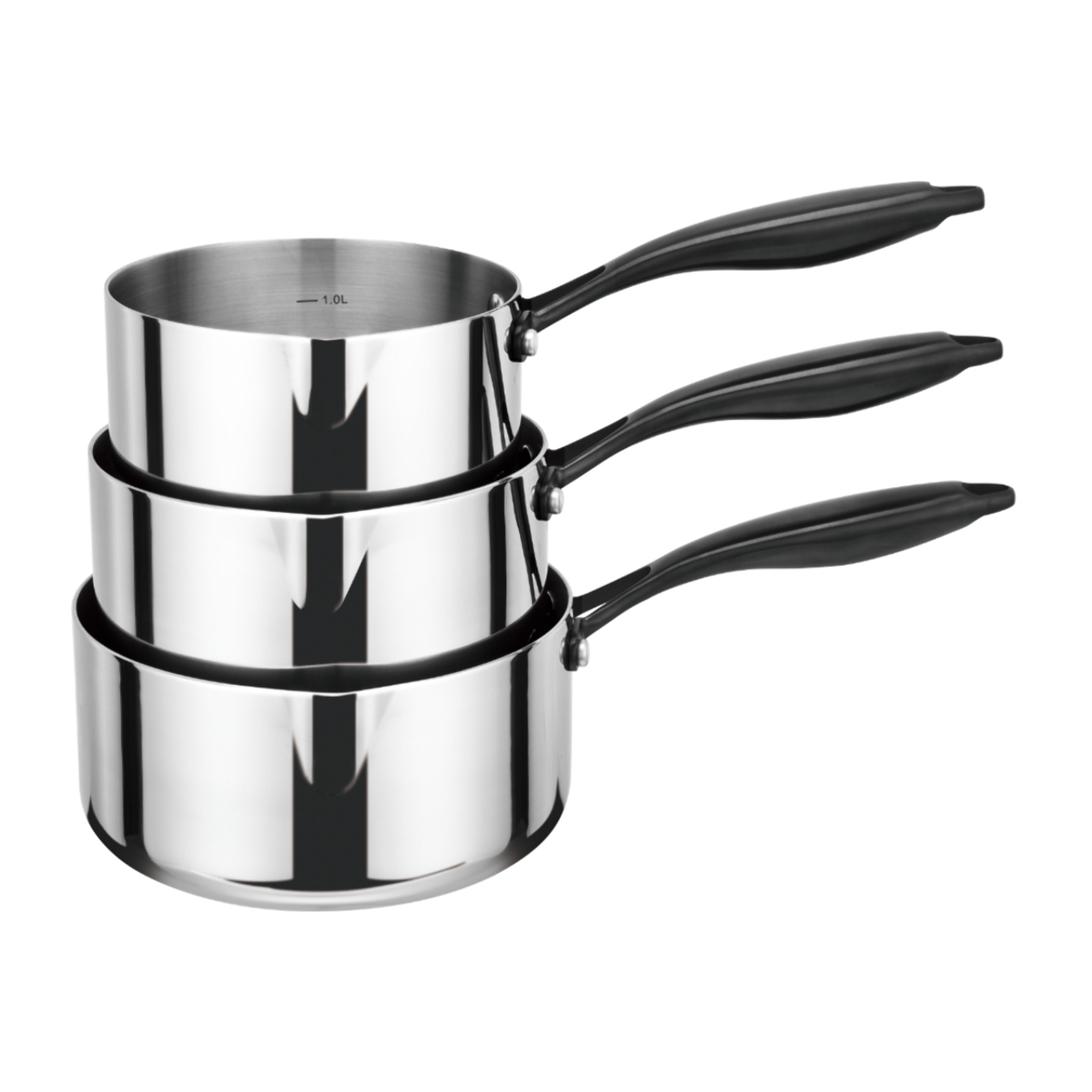 Set de 3 Casseroles 16/ 18/ 20 cm 3 PLY