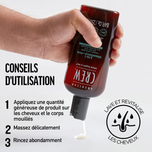 3-en-1 Camomille et Pin - Shampooing 3en1 Revitalisant Hydratant et Apaisant 450 ml