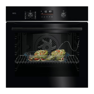 AEG Horno multifunción Serie 5000 SurroundCook con SteamBake con Display LED Explore V5PBA521AB