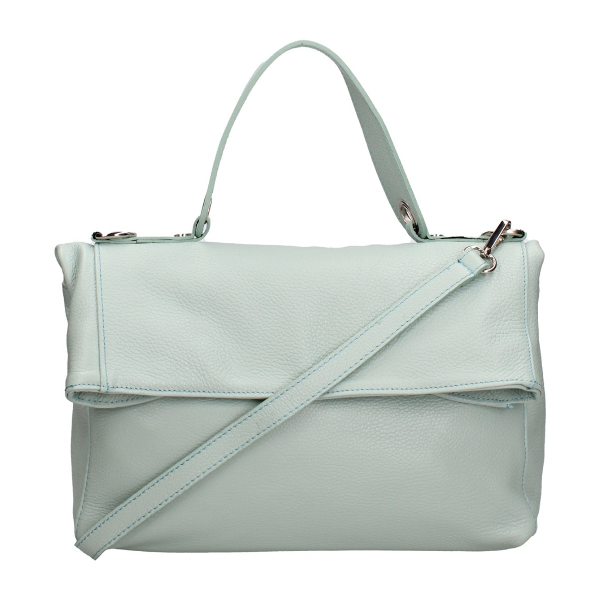 Borsa a spalla da donna - Modello False - Vera pelle - 34.0 x 21.0 x 12.0 cm