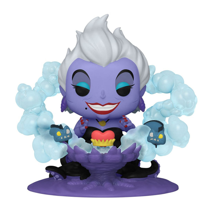 Disney Villains Funko Pop! Deluxe Vinile Figura Ursula sul Trono 9 Cm