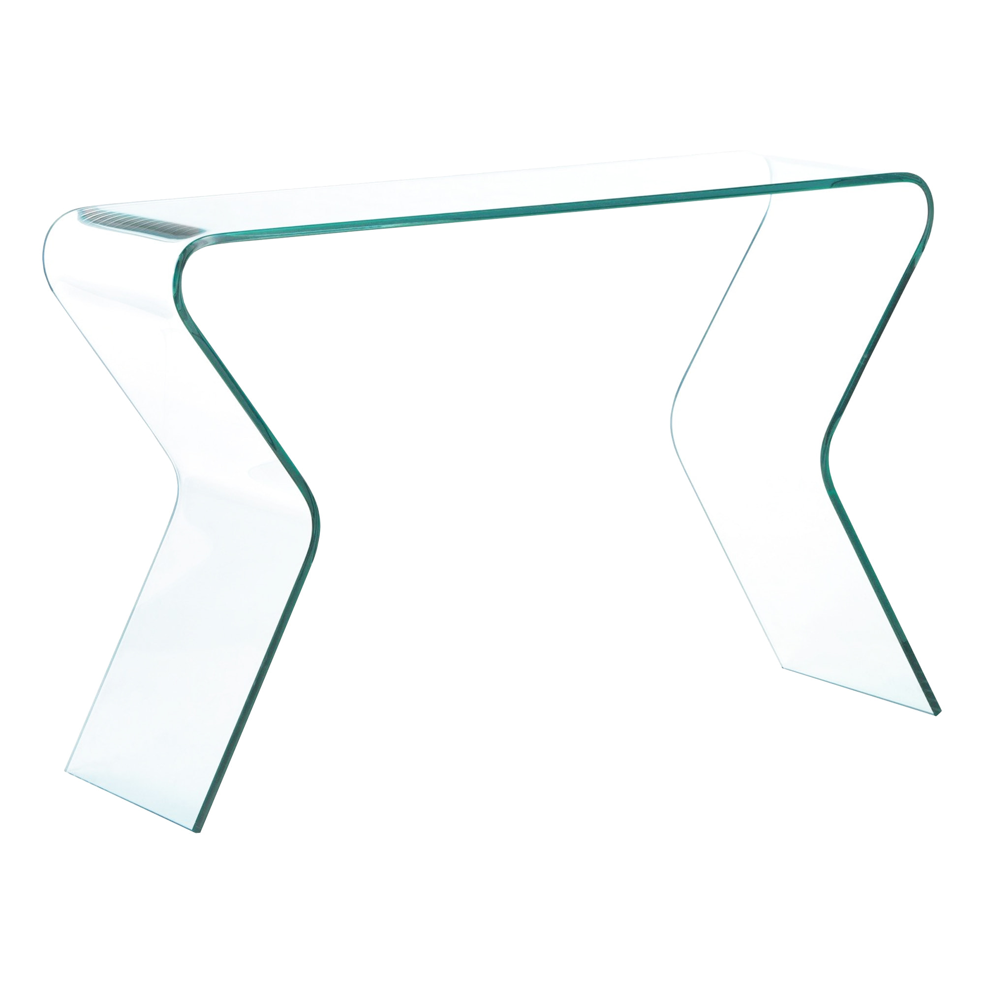 Consolle Tavolo Scrivania Ingresso Soggiorno Camera Letto Salotto Ufficio Sala Vetro Cristallo Tavolino Stretto Design Moderno Elegante 120 x 82 x 40