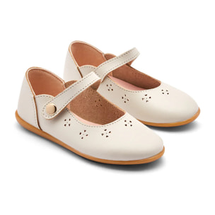 Bailarina Niña Hebilla Beige