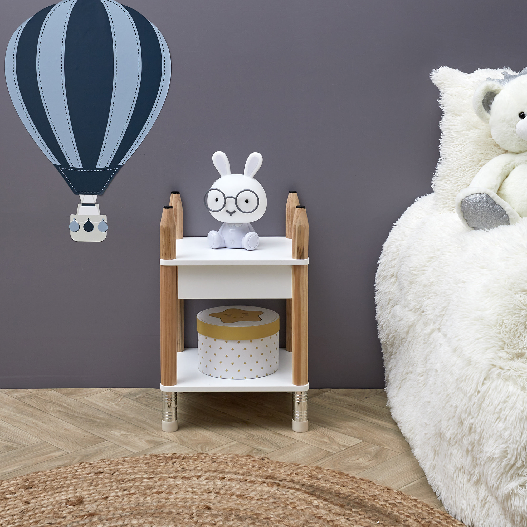 TABLE DE CHEVET CRAYON