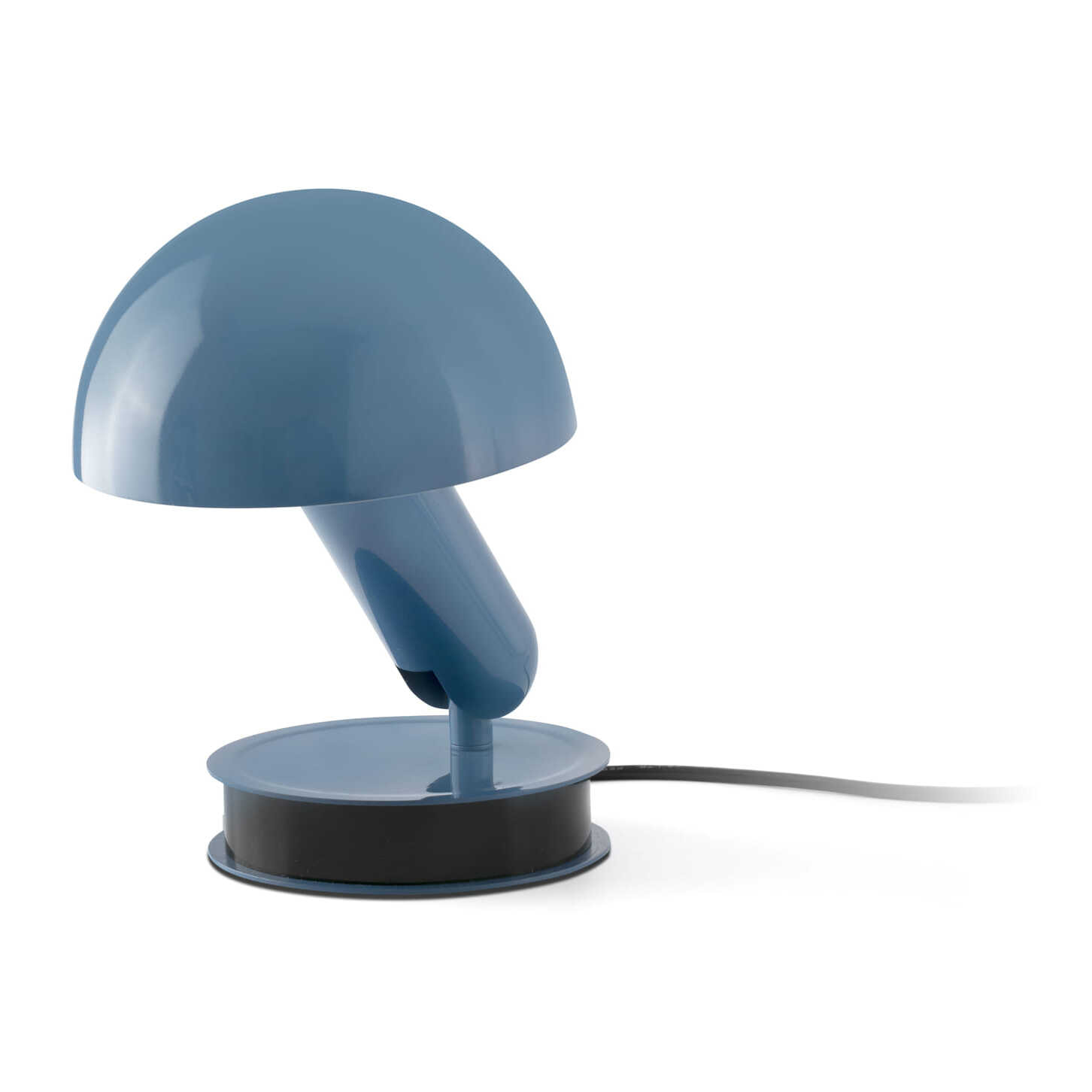 BELA Lampada da tavolo con clip bleu