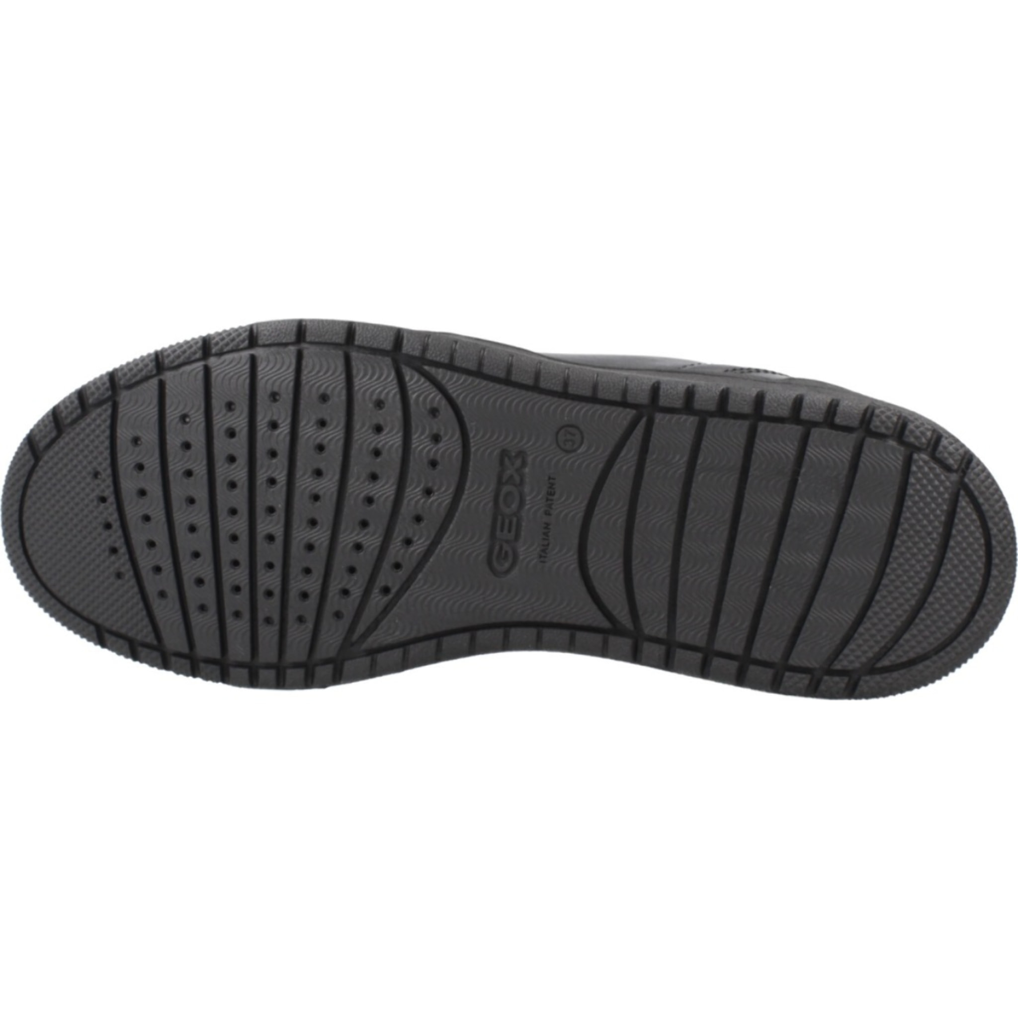 Zapatillas Niño de la marca GEOX  modelo J WASHIBA FAST IN BO NEGRO