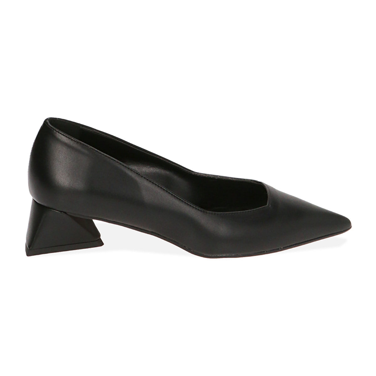 Décolleté nere, tacco 4 cm