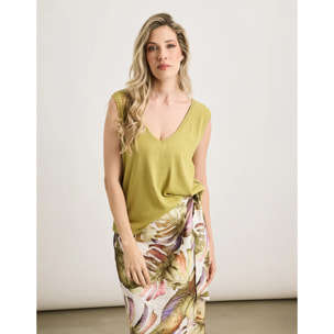 Camiseta Tirantes Verde - Kia