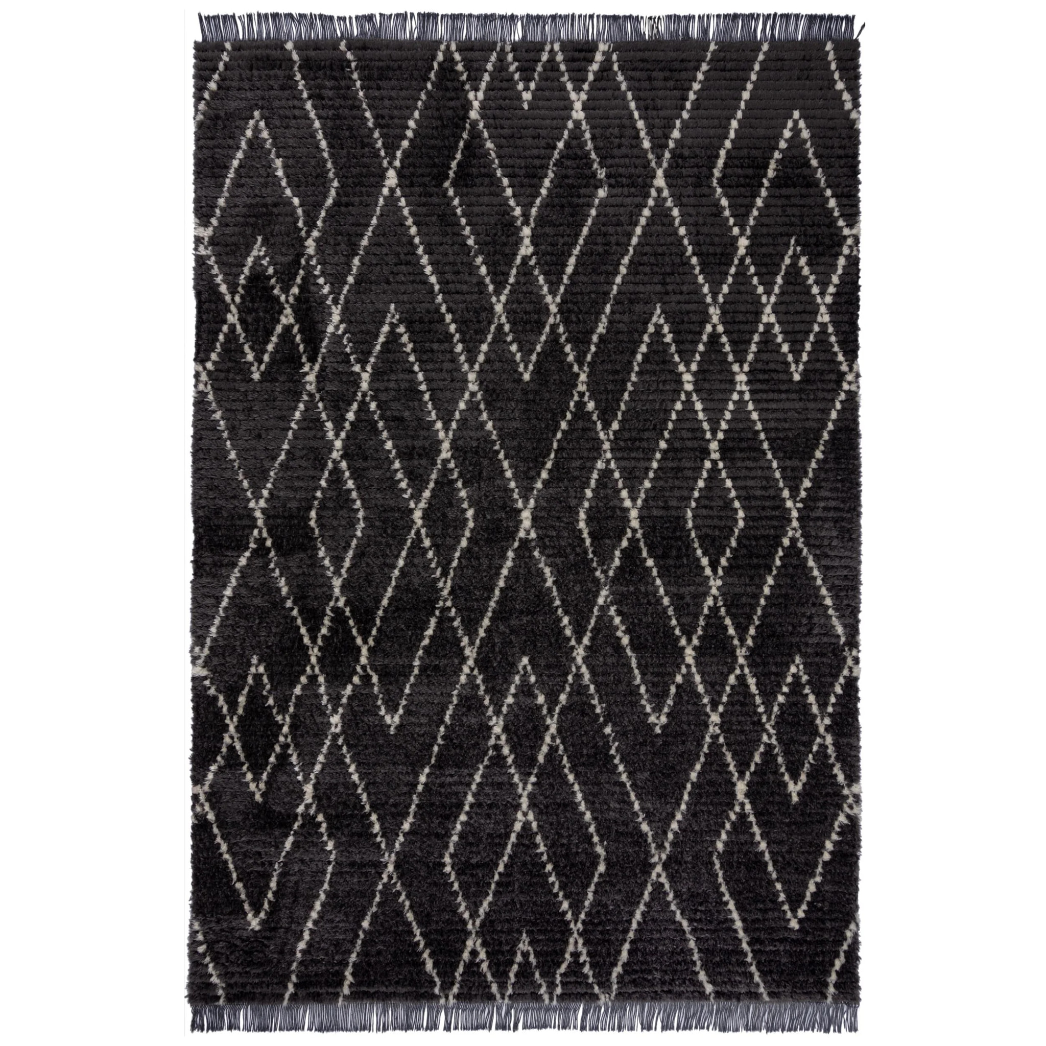Tapis style berbere AISCHA Monochrome