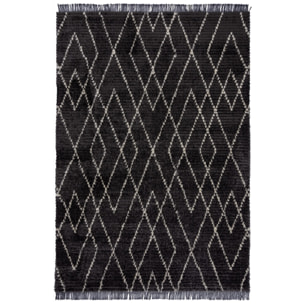 Tapis style berbere AISCHA Monochrome