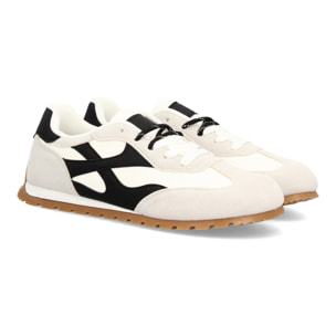 Zapatillas barefoot estilo retro para mujer