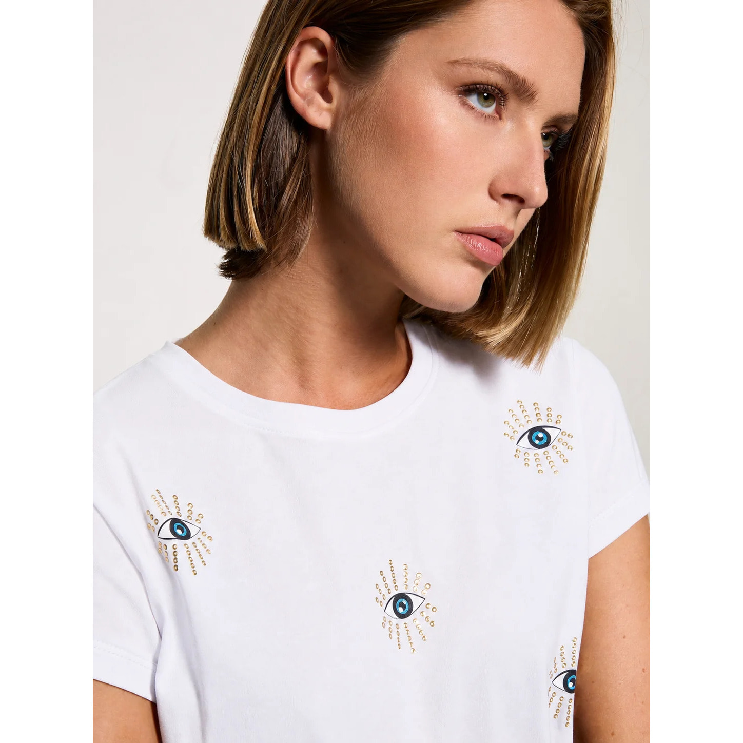 Camiseta Blanca - Olhosa