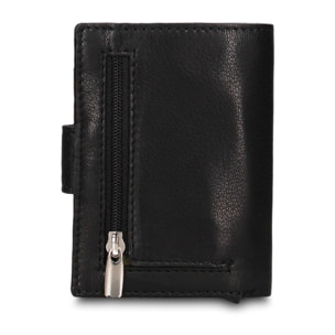 Portafoglio uomo in vera pelle - Modello Vesper Pro - Casual - 7.5 x 10.0 x 2.0 cm